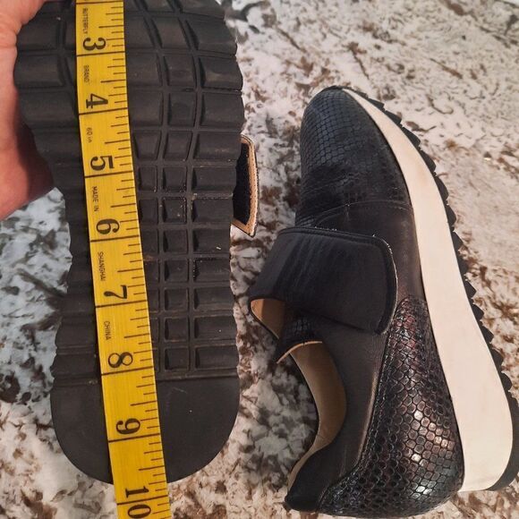 AMALFI‎ by Rangoni Black and multicolor  Sneakers Leather made Italy Size 6.5 M - Picture 11 of 11